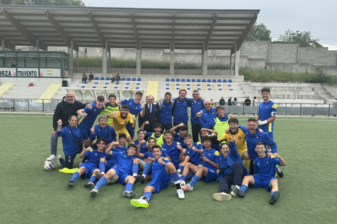 Torneo di Corpus Domini: la Puglia U17 vince in rimonta per 2-1 con i padroni di casa del Molise e difende il primo posto nel girone