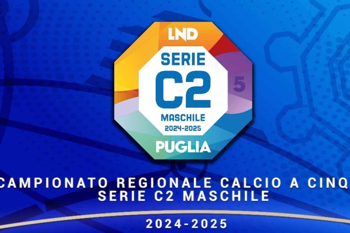 Serie C2 di Calcio a Cinque: fischio d’inizio sabato 5 ottobre