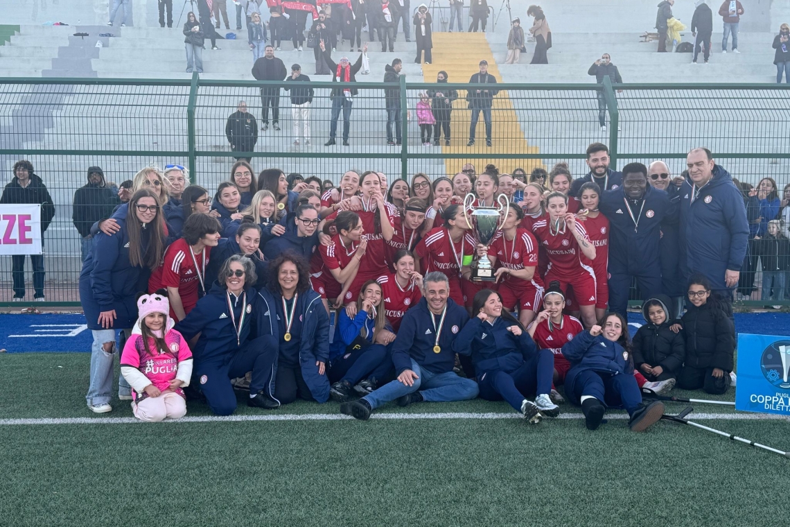 La Pink Sport Time trionfa nella finale di Coppa Italia Dilettanti - fase regionale - di Eccellenza Femminile 