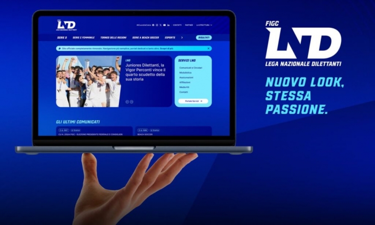 La LND svela la nuova identità visiva e sito web rinnovato